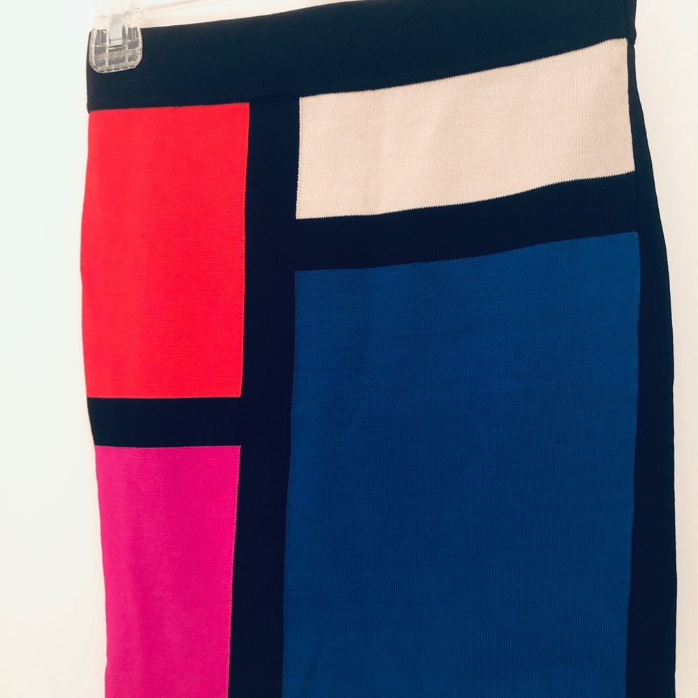 ⚡️LIKE & I’LL DISCOUNT!⚡️ NWOT colorblock skirt